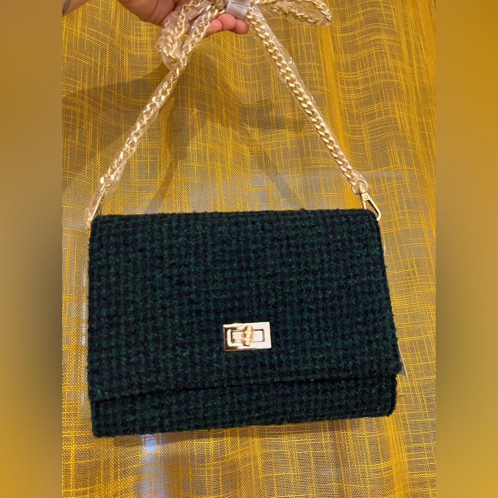 Chick, plaid clutch, perfect for Fall, brand new, never used.